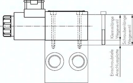 Sruba cylindryczna DIN 912 dla zaworów z gwintem NG 6, M 5x80