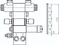 Sruba cylindryczna DIN 912 dla zaworów z gwintem NG 6, M 5x130