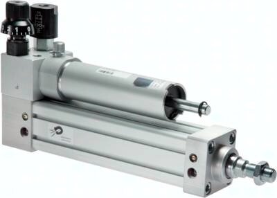 Siłownik z hydrauliczną regulacją prędkości, D100x700, (XLB100/700LKXA) - Air-Com