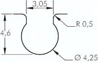 Elektr. wylacznik cylindrowy 3-przewodowy czujnik elektroniczny (PNP)