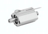 Siłownik krótkoskokowy z dwustronnym tłoczyskiem z magnesem CDQ2WA20-40DCZ-M9BWVL SMC
