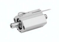 Siłownik krótkoskokowy z dwustronnym tłoczyskiem i magnesem CDQ2WB25-30DZ-A73 SMC