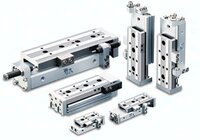 Pneumatyczny stół przesuwny z prowadnicą kulkową EMXQ25-40P SMC