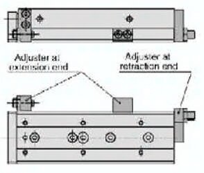 Zestaw nastawy skoku MXQ-AT20L-X12 SMC