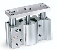 Siłownik kompaktowy z prowadnicami tocznymi MGPL80TF-400Z SMC