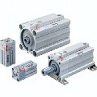 Siłownik kompaktowy z blokadą tłoczyska z magnesem CDLQB40TF-20D-B SMC