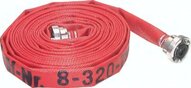 Wąż gaśniczy DIN 14811, DN75-75-B, czerwony, L=20m