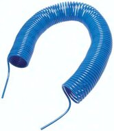 Przewód spiralny, 8x6 mm, niebieski, 7,5 m
