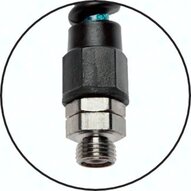Przewód spiralny, PUR G1/4-9,5x6,3 mm, 6,0 m