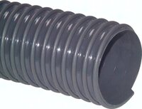 Wąż odciągowy ssący, PCW-Flex szary, 25mm