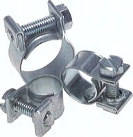 Opaska GSB, mini, 9mm, 12 - 14mm, stal ocynkowana