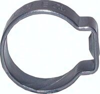 Opaska zaciskowa, 1-oczkowa, 24,1 - 27mm, stal nierdzewna
