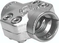 Obejma skorupowa do węży do pary, 24 - 26mm, EN 14423 (DIN2826), stal nierdzewna