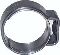 1-uchowa opaska zaciskowa 13,9 - 16,1mm, stal szlachetna