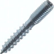 Śruba dwustronna M8x80, stal ocynkowana (TORX)