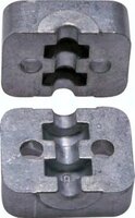 Para do obejm rurowych, Aluminium, 21,3mm (1/2"), wersja ciężka