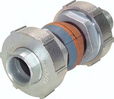 Kompensator, DN32, G 1 1/4" (gwint wew.), NBR