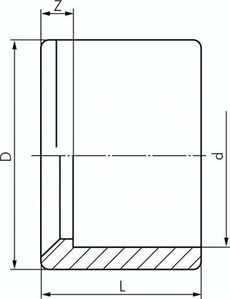 Redukcja klejona, PVCU, 75x90mm