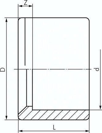 Redukcja klejona, PVCU, 63x75mm
