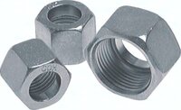 Nakrętka DN8, M16x1,5, otwór 11,50mm, stal ocynkowana