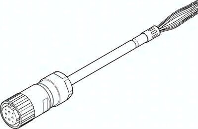 Kabel silnika NEBM-M40G8-E-15-Q10N-LE8 (1750243) serii NEBM - Festo