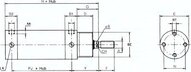 Siłownik nierdzewny D40x250