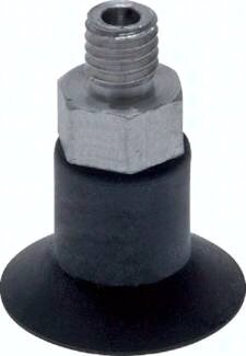 Ssawka plaska, seria P, 11,0x1,0mm, CR (czarny)