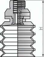 Ssawka mieszkowa, 4,5-krotna, seria P, 30x21mm, CR (czarny)
