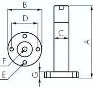 Wibrator tlokowy, 210 N, 4.100 suwy/min