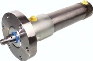 Silownik hydrauliczny, Ø 63/45, skok 100, z gwintem/kolnierzem
