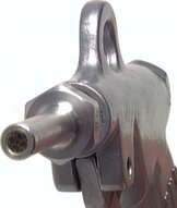 Dysza okrągła o niskim poziomie hałasu Softy do pistoletu przedmuchowego, M12x1,25, aluminium