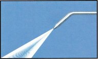 Rurka przedłużajaca wygięta, 160 mm do pistoletu do przedmuchu