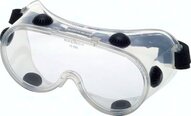 Okulary ochronne z oslona boczna, posrednie napowietrzenie ze szklami z powloka 