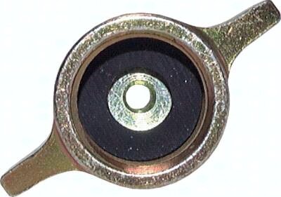 Króciec do zbiornika pistoletu do pompowania kół IBC, M16x1,5 - 6 (1/4") mm