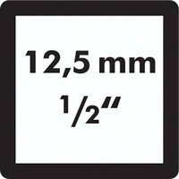 Carolus Uchwyt slizgowy (DIN 3122, ISO 3315), 1/2" (12,5mm)
