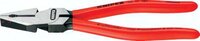 Szczypce uniwersalne plaskie wzmacniane, 180 mm, polerowana z uchwytami z tworzy