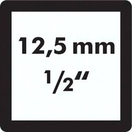 Steckschlüsseleinsatz, 6-Kant, 1/2"