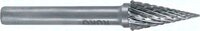 Frez ze stopu twardego 8mm, SKM - ksztalt M - stozek zaostrzony