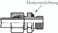 Złączka prosta hydrauliczna 8 S G3/8