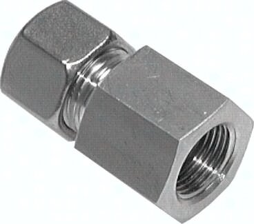 Złączka prosta hydrauliczna 12 L M16x1,5 stal nierdzewna