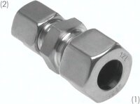 Złączka redukcyjna hydrauliczna 30 S-25S stal nierdzewna