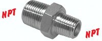 Nypel gwintowany, NPT 3/4"-NPT 1/2", stal nierdzewna