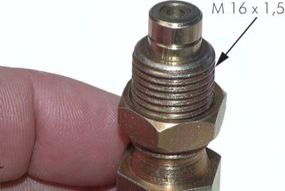 Przyłącze pomiarowe M16x1,5 - 8 L- do rurki hydraulicznej