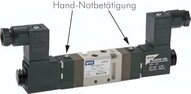 5/2-drogowy zawór elektromagnetyczny M 5 Zawór impulsowy, 24 V=