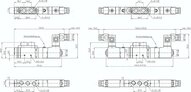 Elektrozawór 5/2 G 1/8 powrót sprężyną,  24V DC