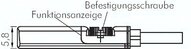 Trójnik z wylacznikiem cylindrowym, 3-Leiter-Reed-Sensor