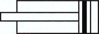 Siłownik kompaktowy dwustronnego działania UNITOP, D40x70- Air-com