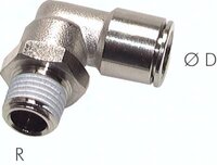 Złączka kątowa wtykowa R1/8-8 metalowa