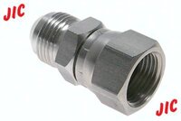 Złączka redukcyjna, UNF 7/8"-14(JIC GW)-UNF 7/8"-14(JIC GW)