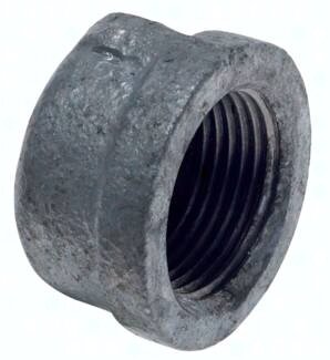 Zaślepka gwintowana, Rp 1", 25 bar, żeliwo cynkowane